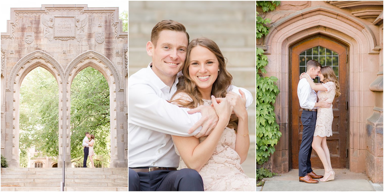 Princeton University Engagement Session by Idalia Photography.