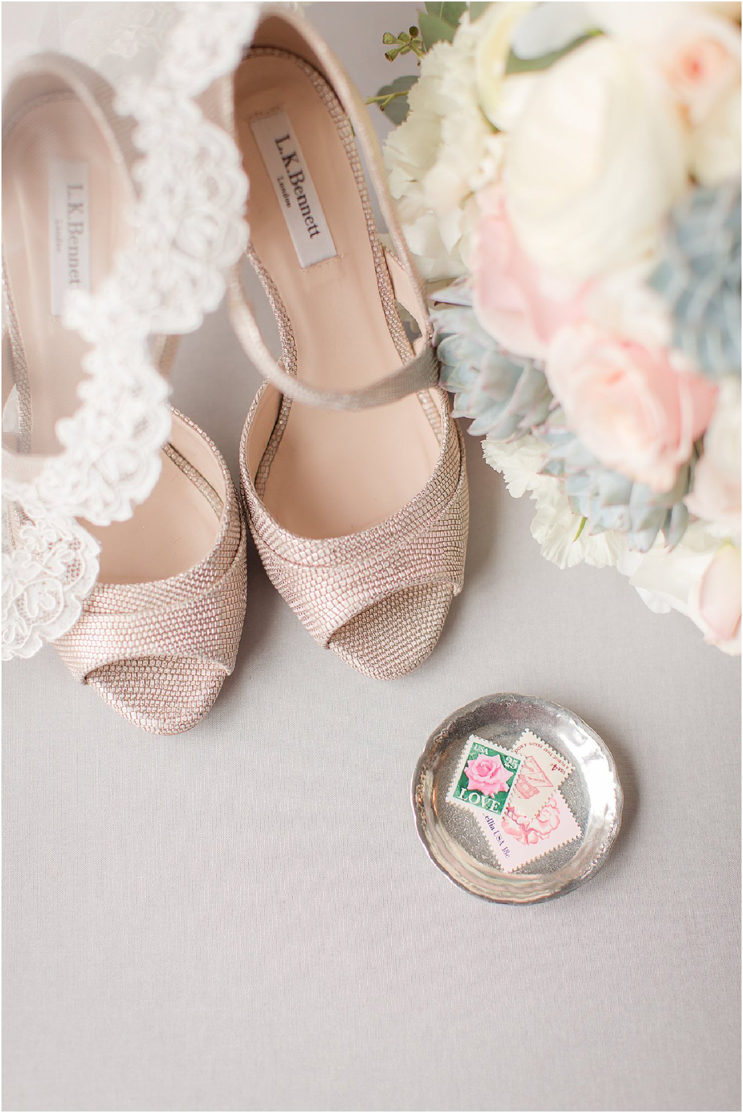 Wedding shoes by L.K. Bennett