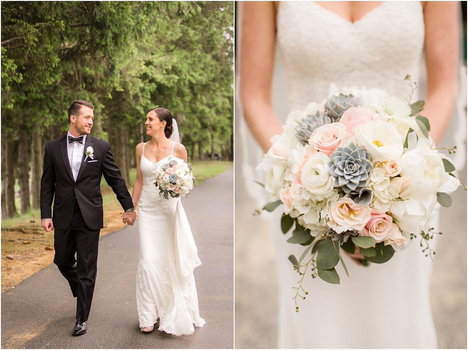 Elegant spring wedding at Windows on the Water at Frogbridge