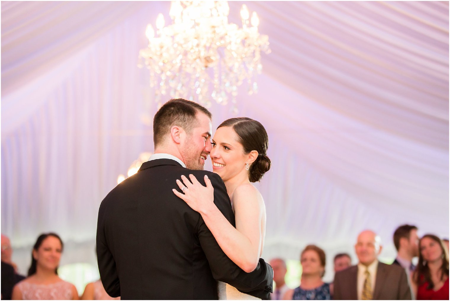 First dance photo at Windows on the Water at Frogbridge