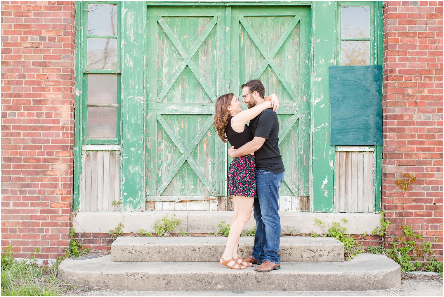 Fort Hancock engagement session