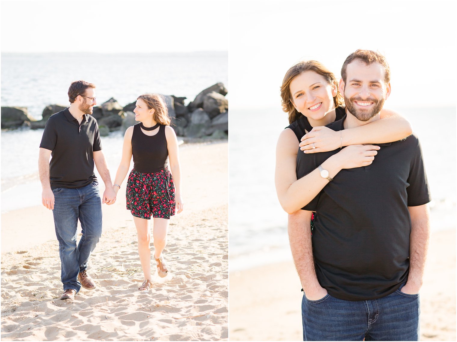 engagement photos in Atlantic Highlands, NJ