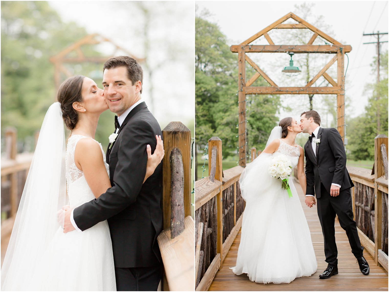 wedding photos at Divine Park in Spring Lake NJ