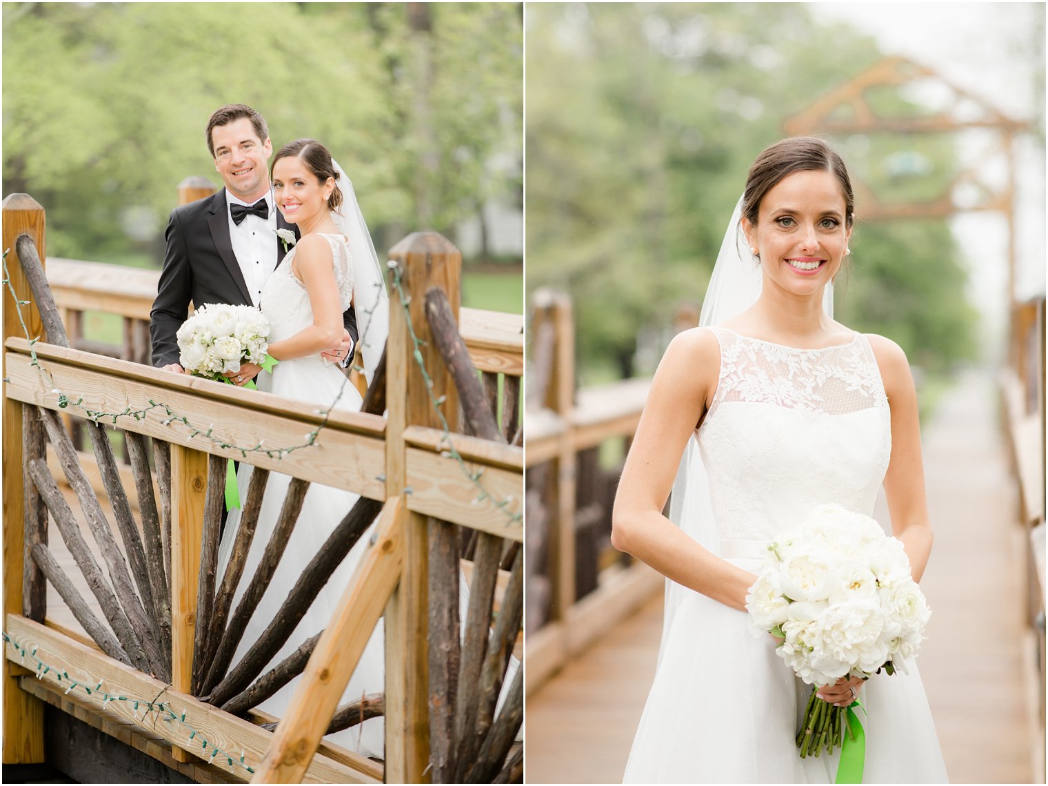 portraits of bride and groom