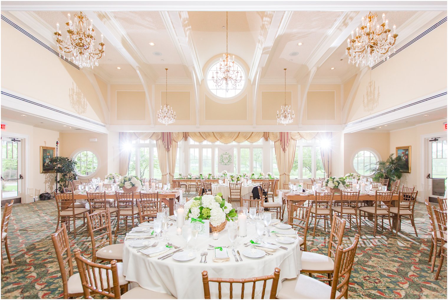 ballroom at Spring Lake Golf Club