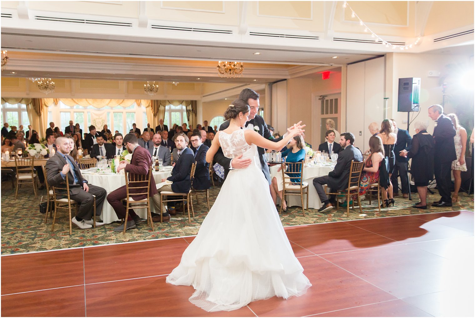 first dance at Spring Lake Golf Club