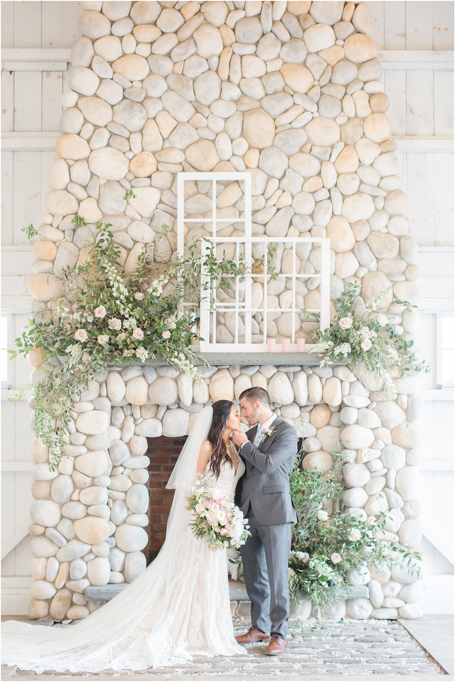 Bride and Groom at Bonnet Island Estate