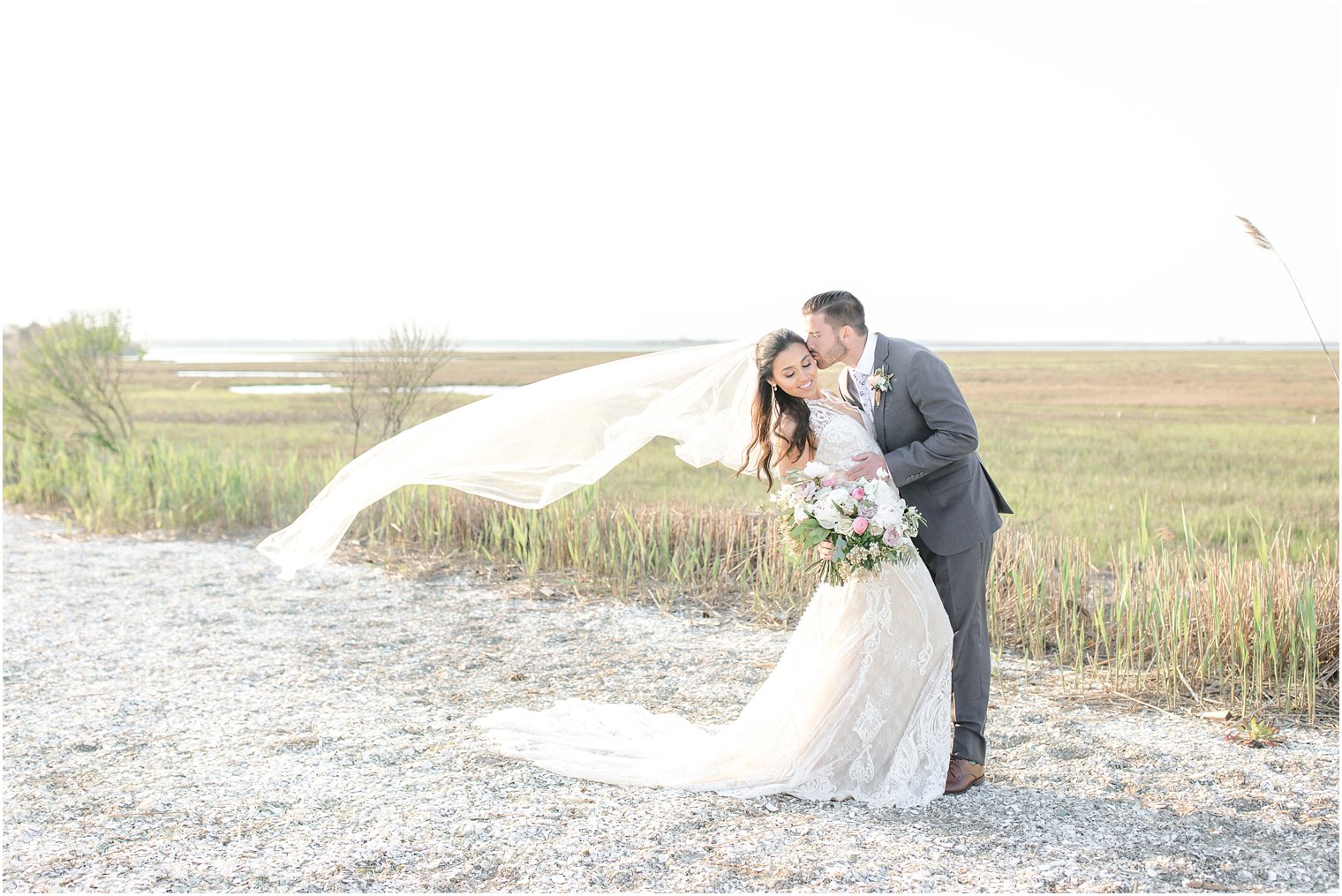 Bride and Groom at Weddings of Distinction 