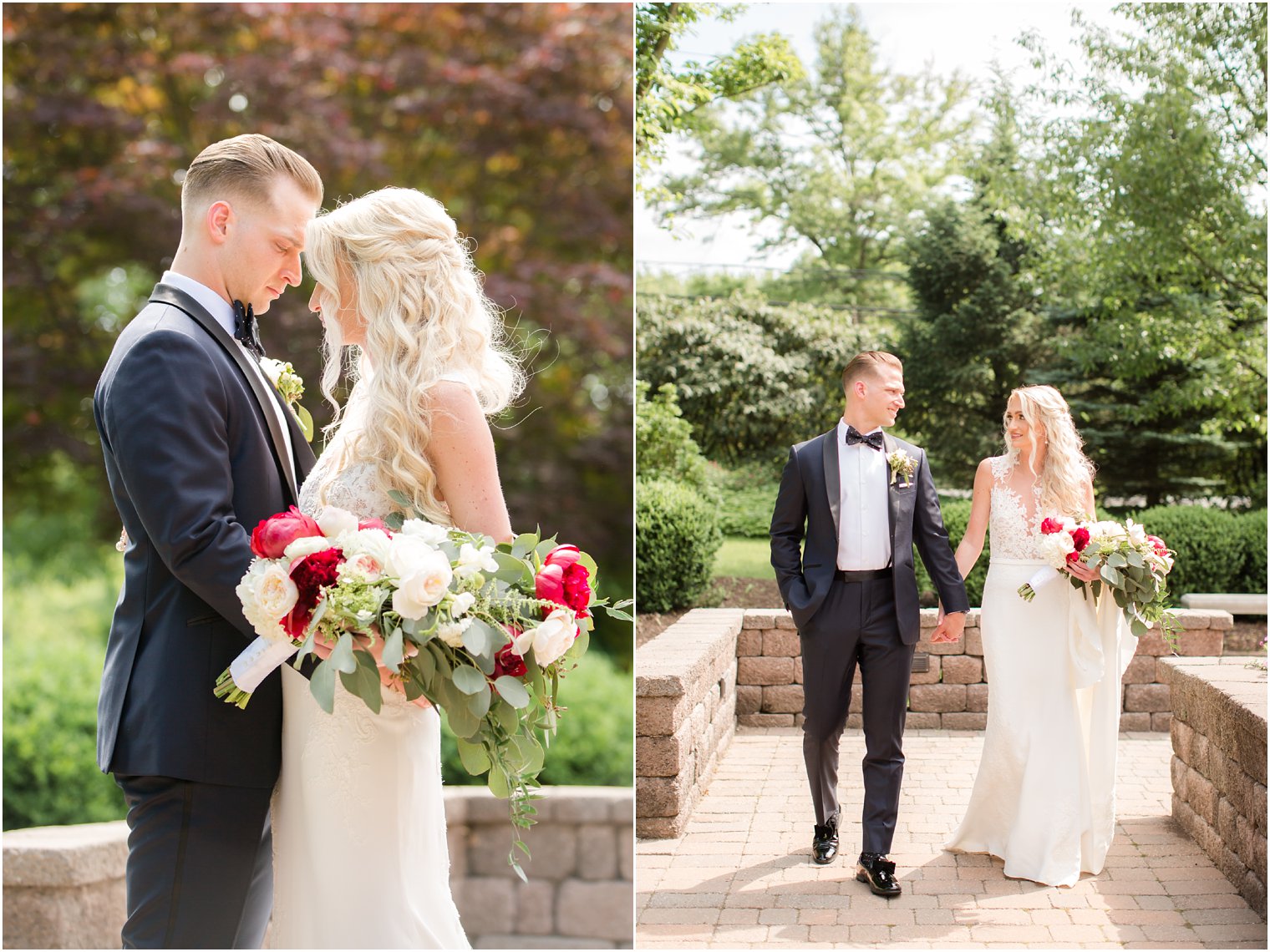 Romantic photos at the Farmhouse at the Grand Colonial in Hampton, NJ