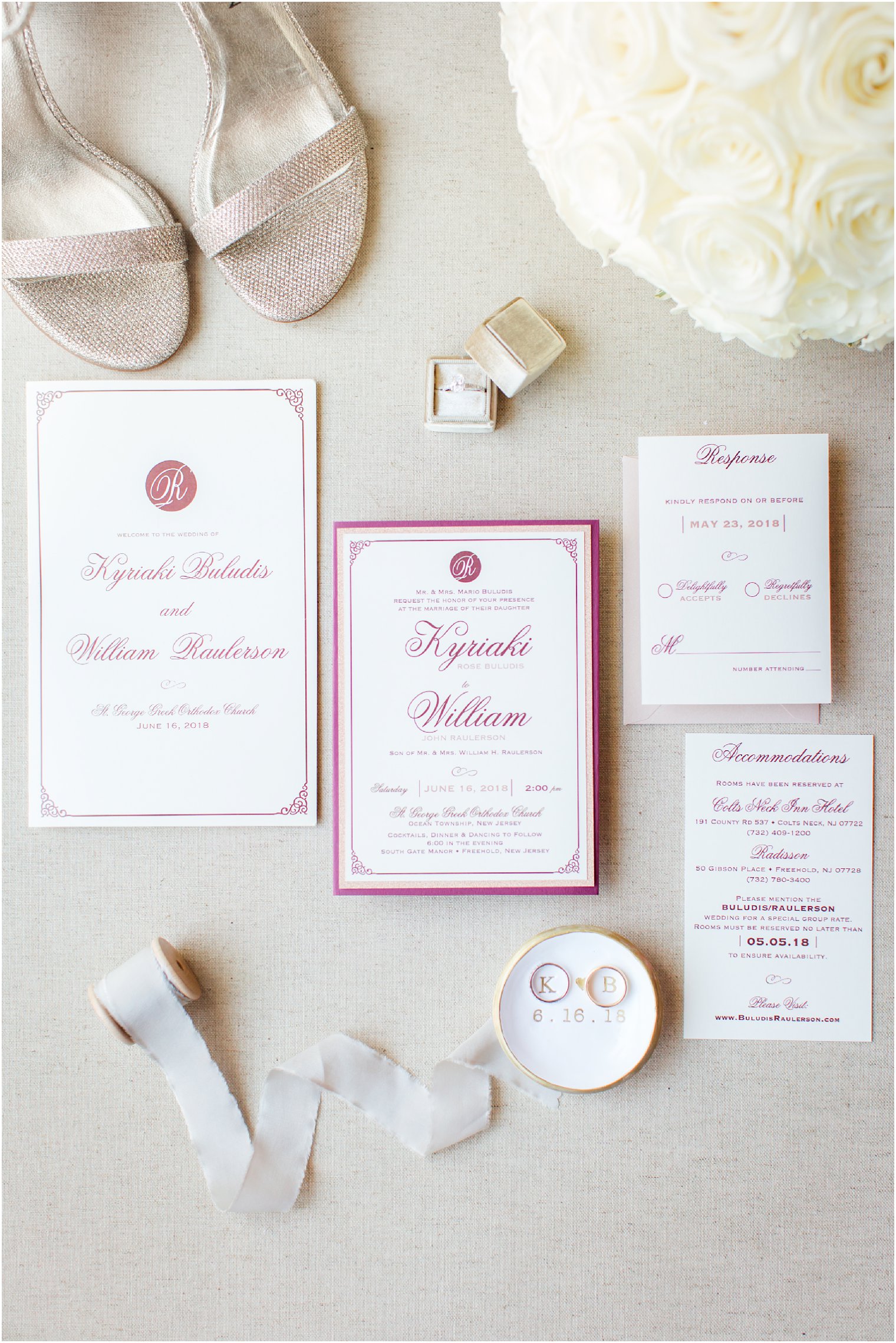 Wedding invitation by Art Paper Scissor