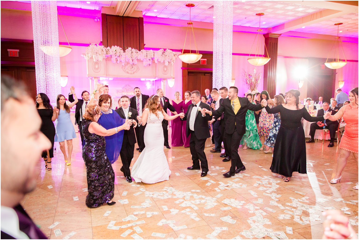dance floor at South Gate Manor