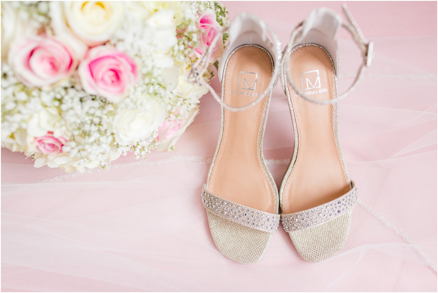 material girl wedding shoes