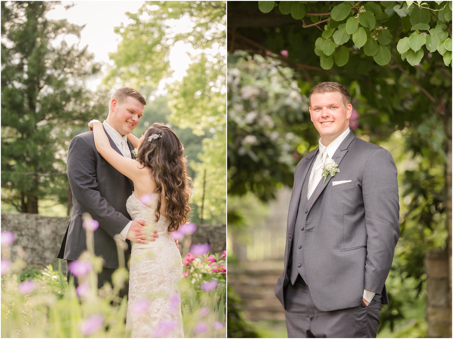 elegant groom on wedding day