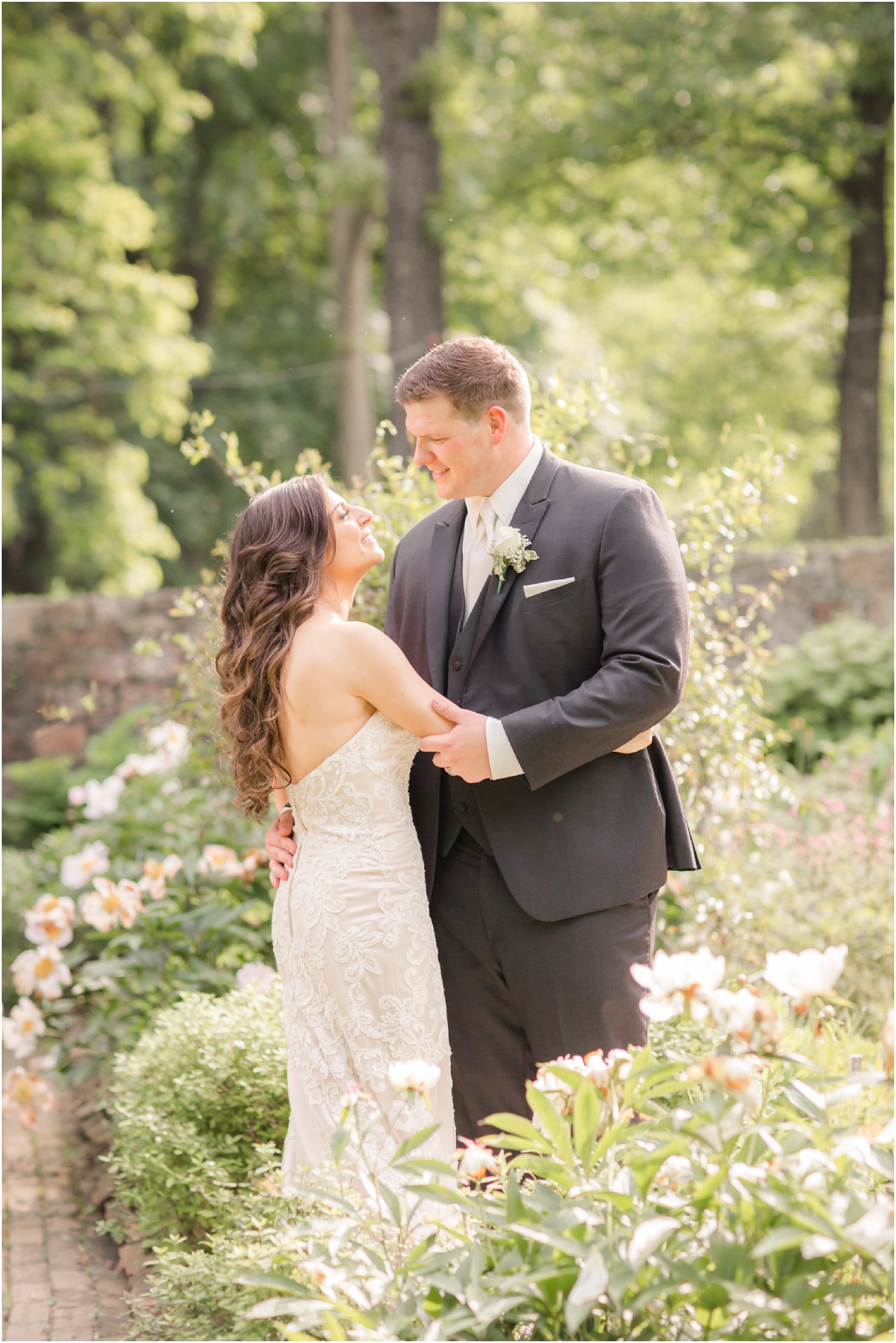 Classic bride and groom portrait