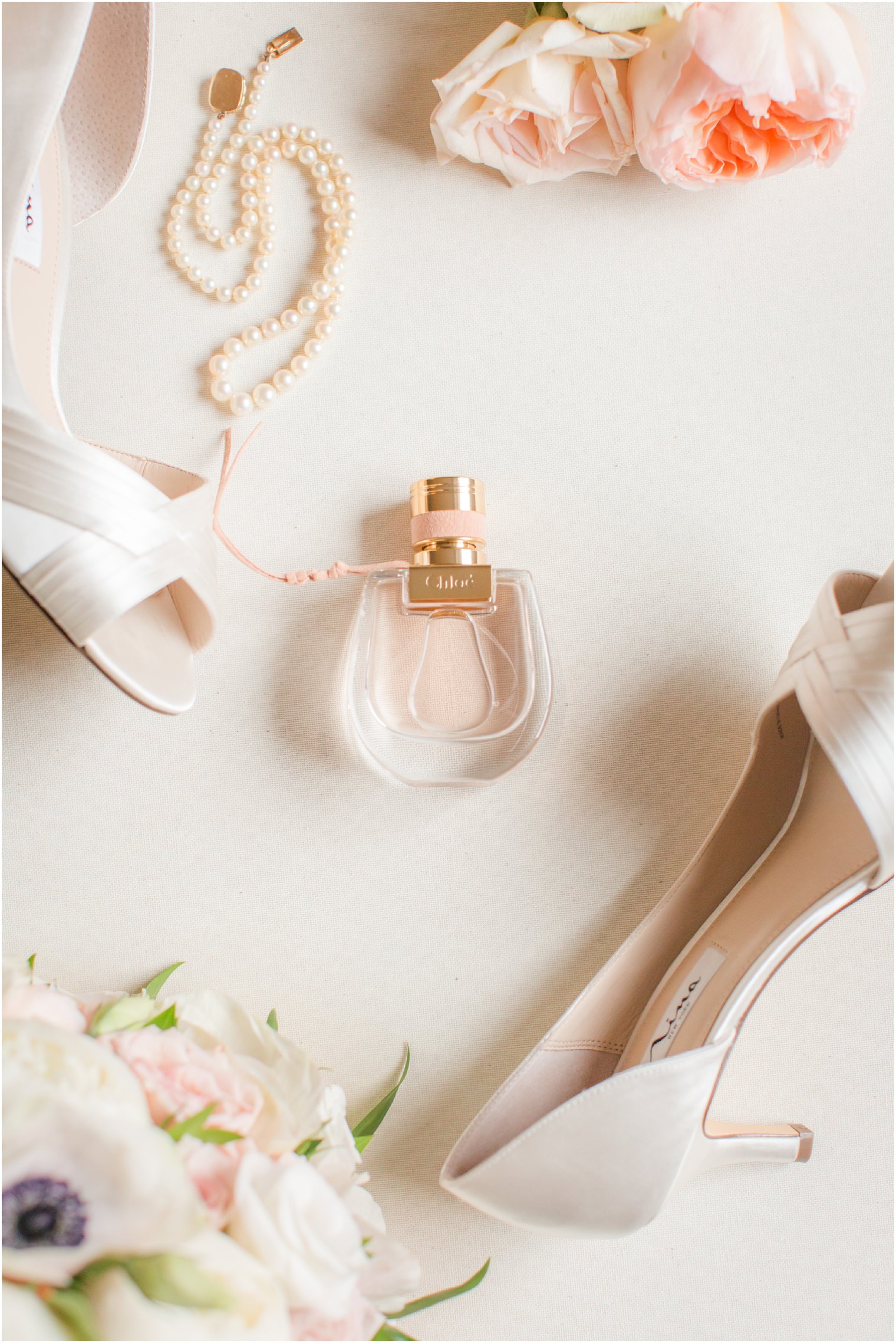chloe perfume and nina wedding shoes