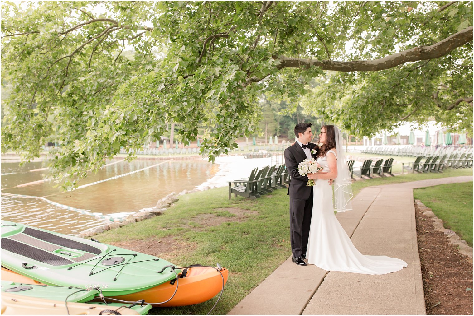 married couple at Lake Valhalla Club