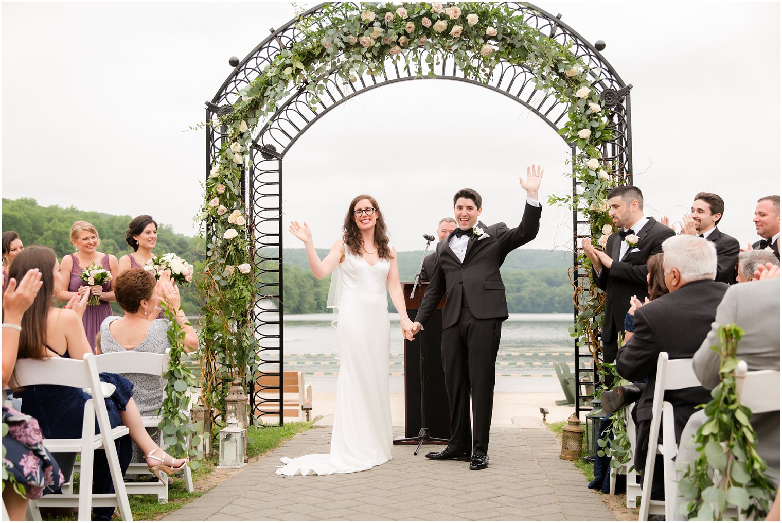 recessional photo at Lake Valhalla Club