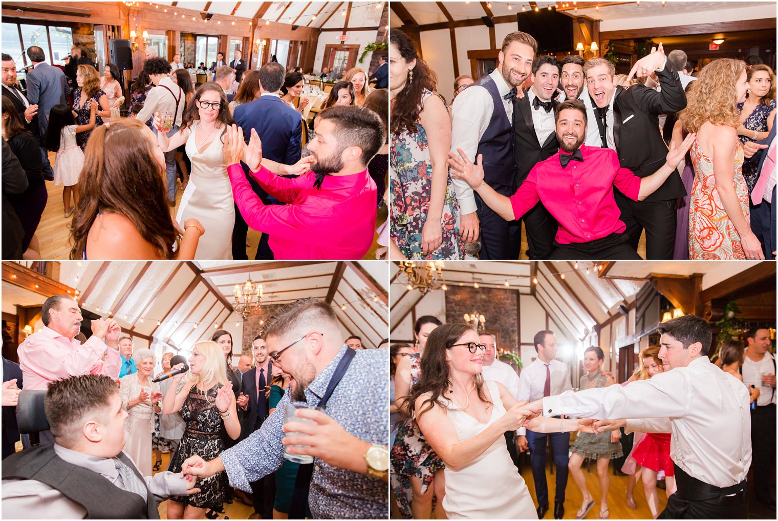 wedding reception dancing at Lake Valhalla Club