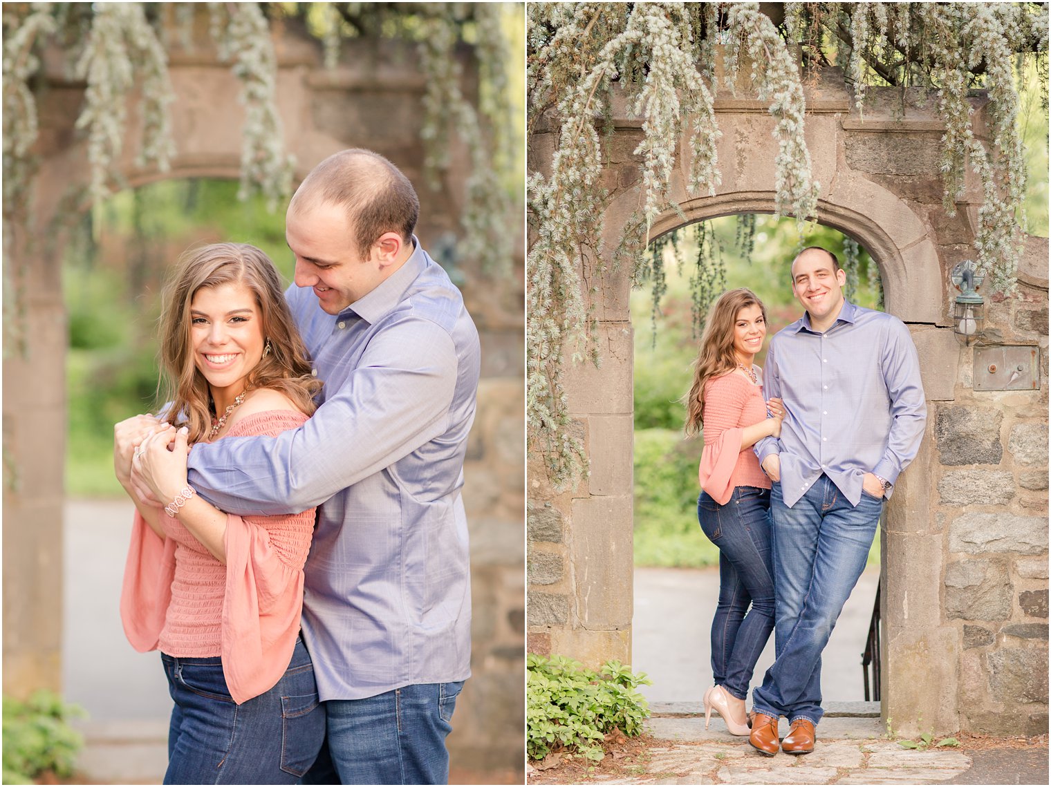 skylands manor engagement photos in ringwood nj 