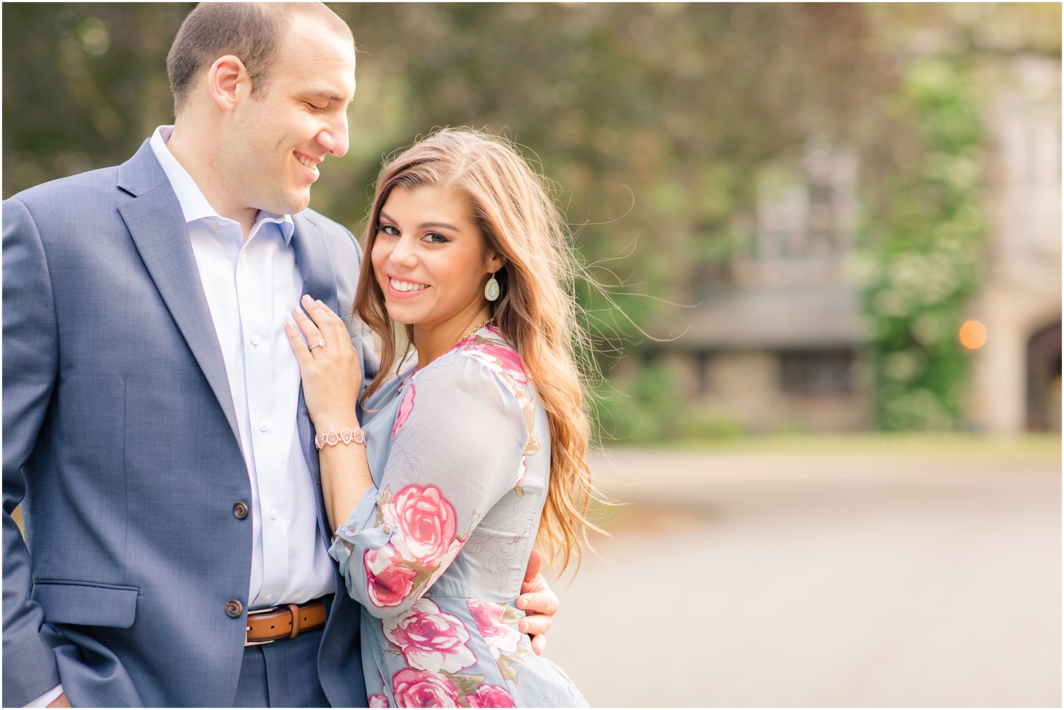engaged couple getting married at Park Chateau Estate