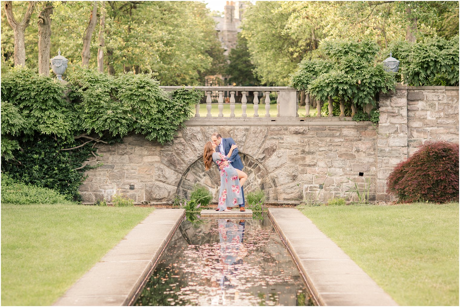 elegant couple planning a wedding at Park Chateau Estate 