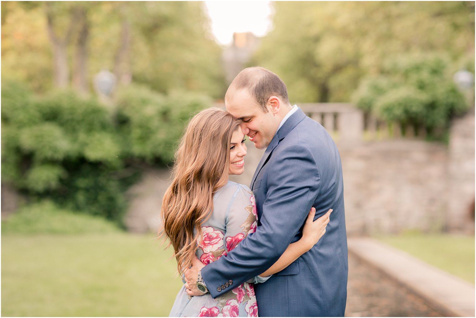 romantic skylands manor engagement photos