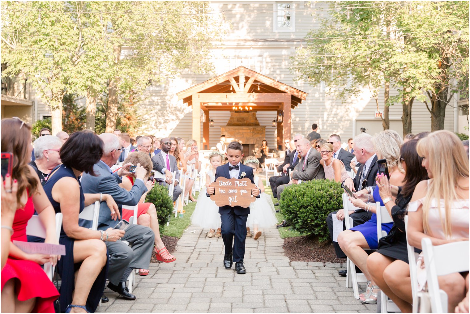 ceremony at Olde Mill Inn | Basking Ridge NJ