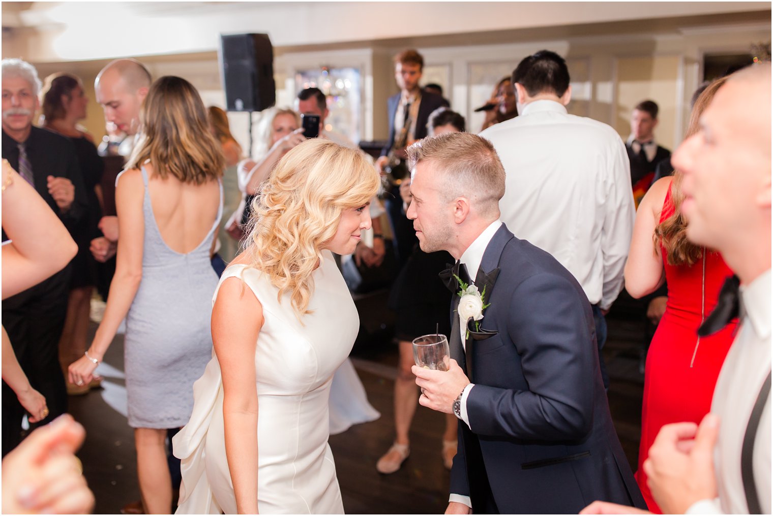 bride and groom dancing at Olde Mill Inn