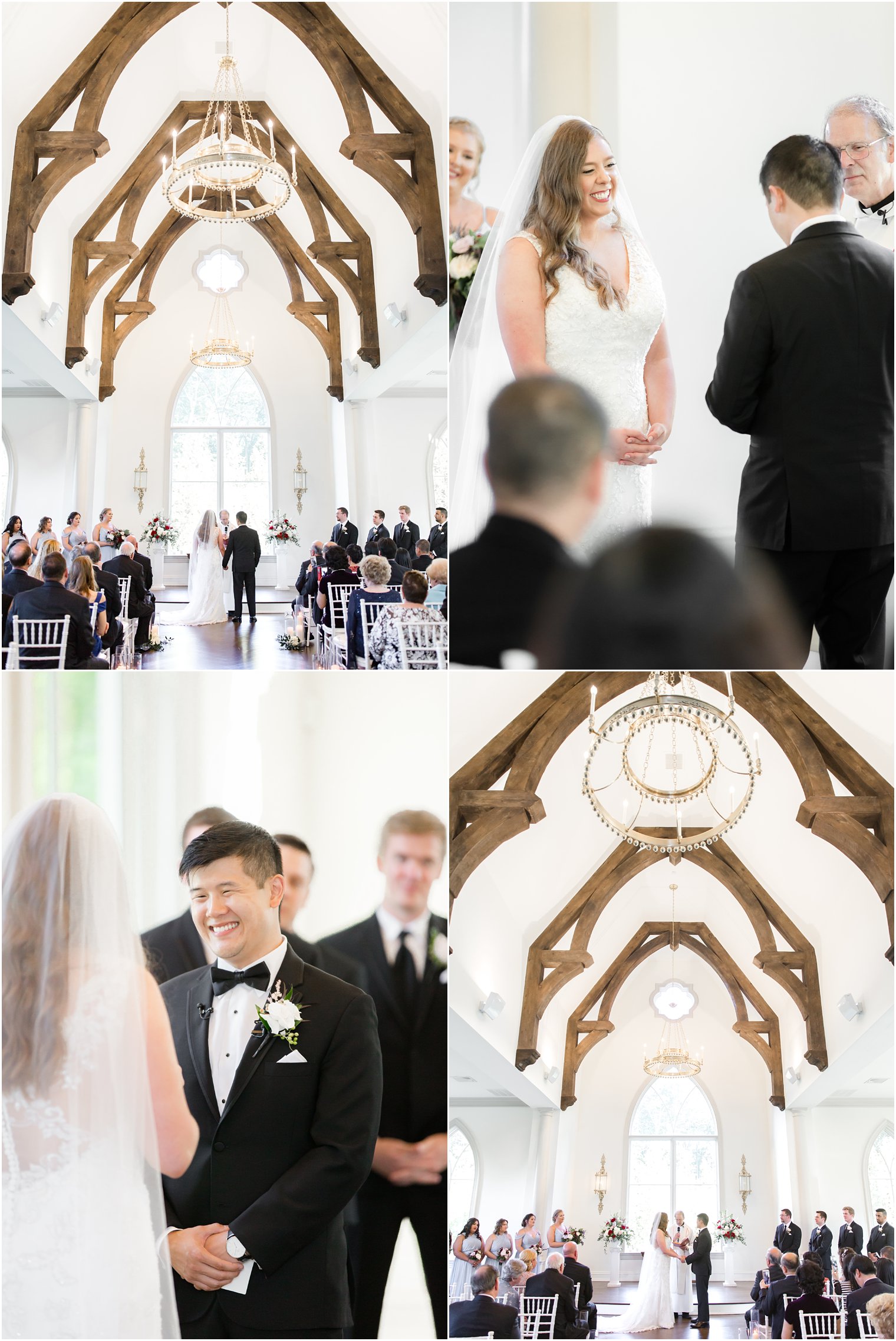 Wedding ceremony at Park Chateau Estate chapel