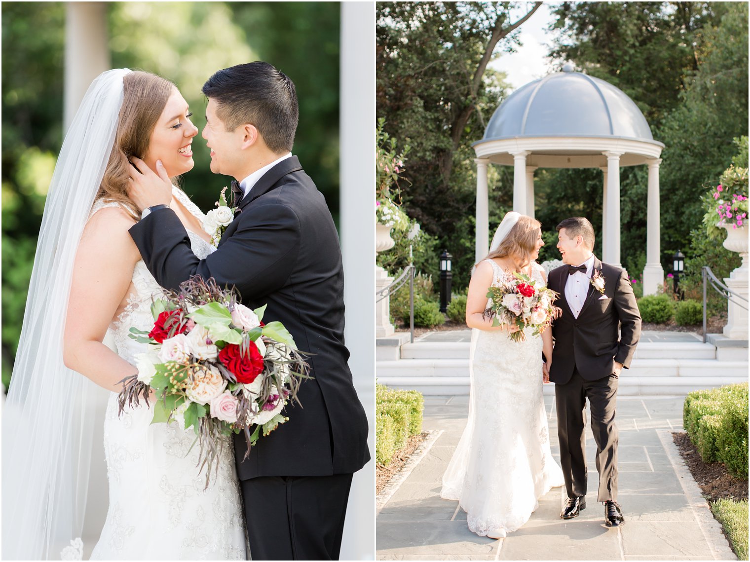 candid moments between bride and groom