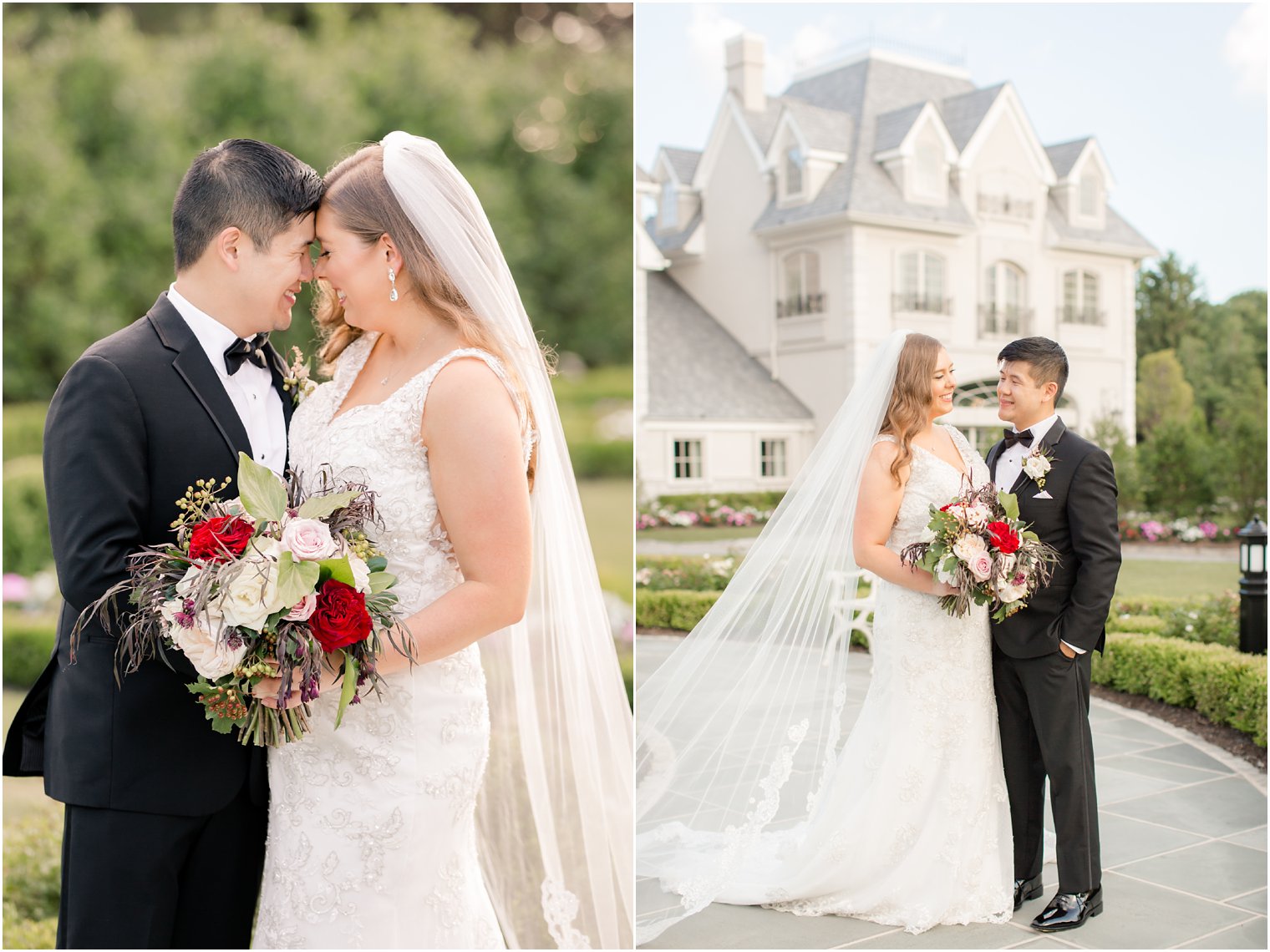 bride and groom portraits at Park Chateau