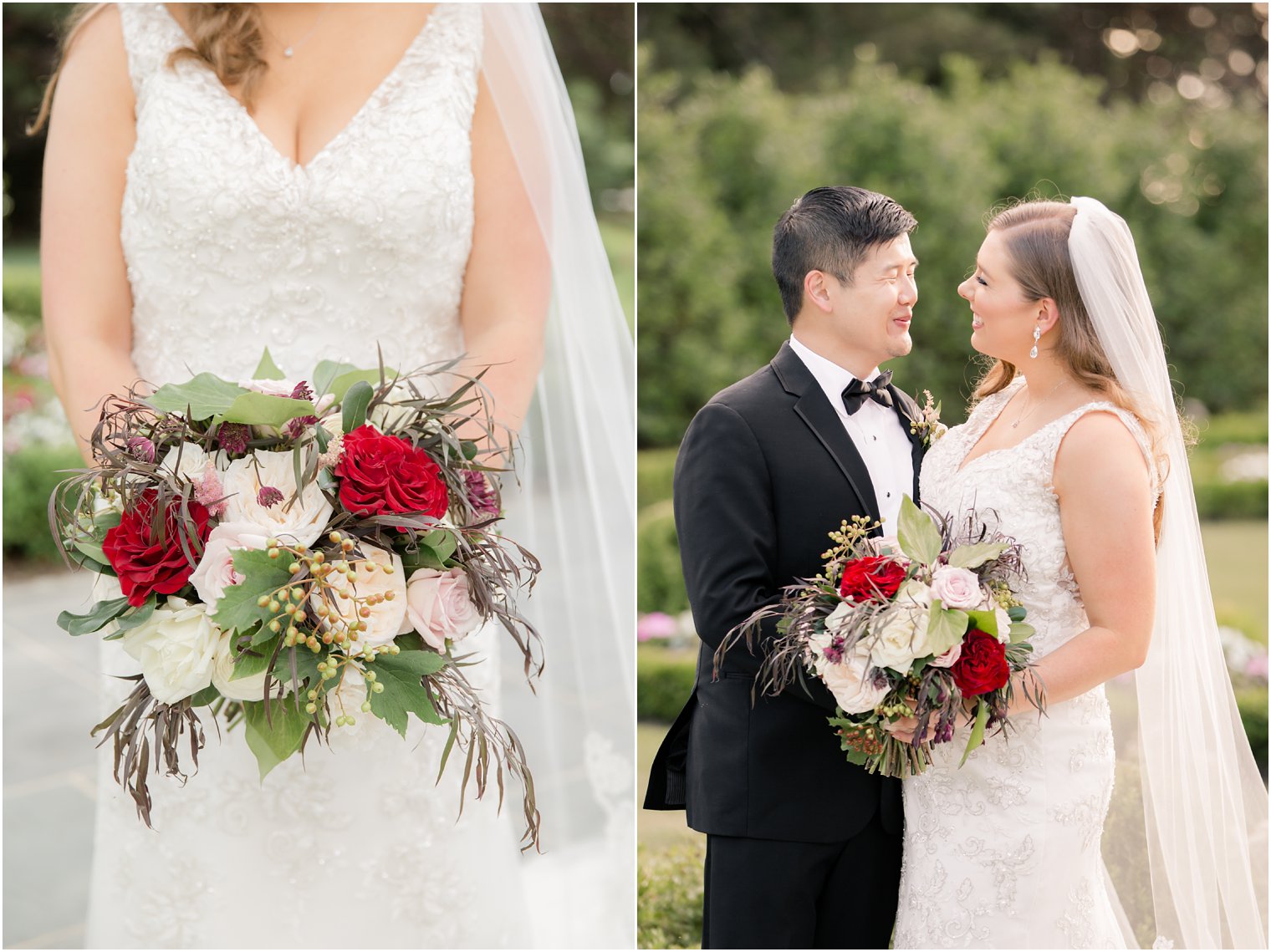 wedding portrait at elegant summer wedding at Park Chateau