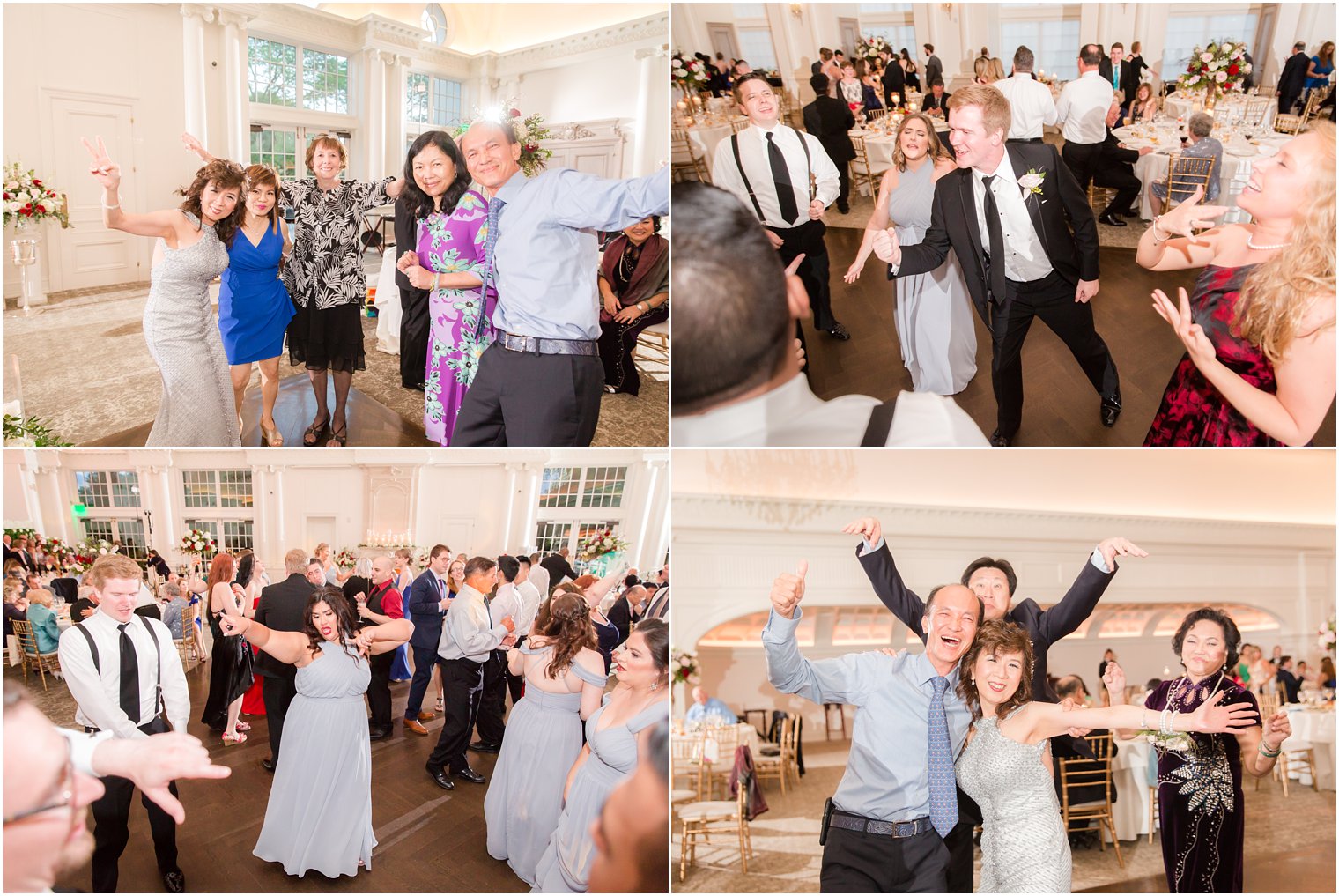 candid photos at Park Chateau wedding reception