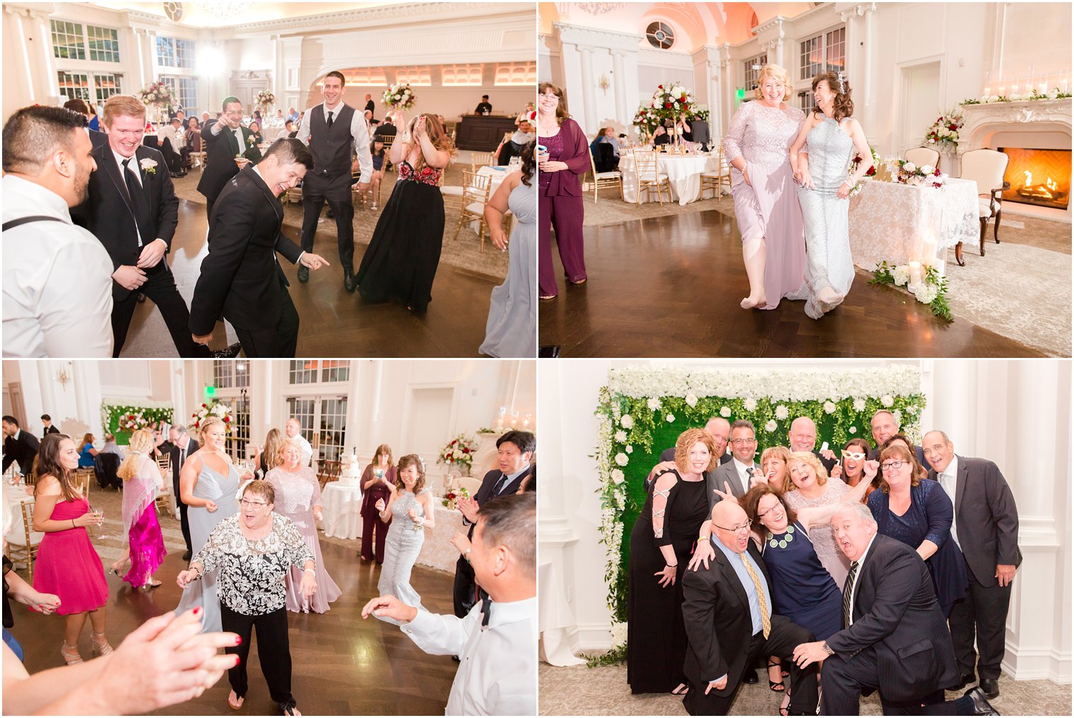 candid photos at Park Chateau wedding reception