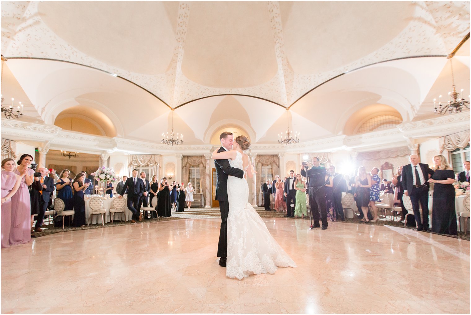 first dance photo at Pleasantdale Chateau