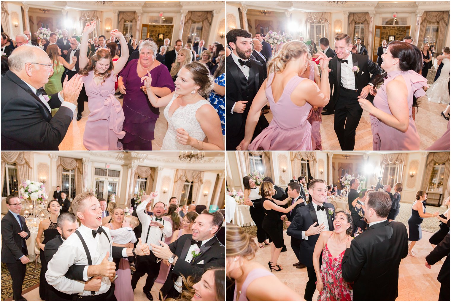 wedding reception dancing with Hank Lane Band at Pleasantdale Chateau