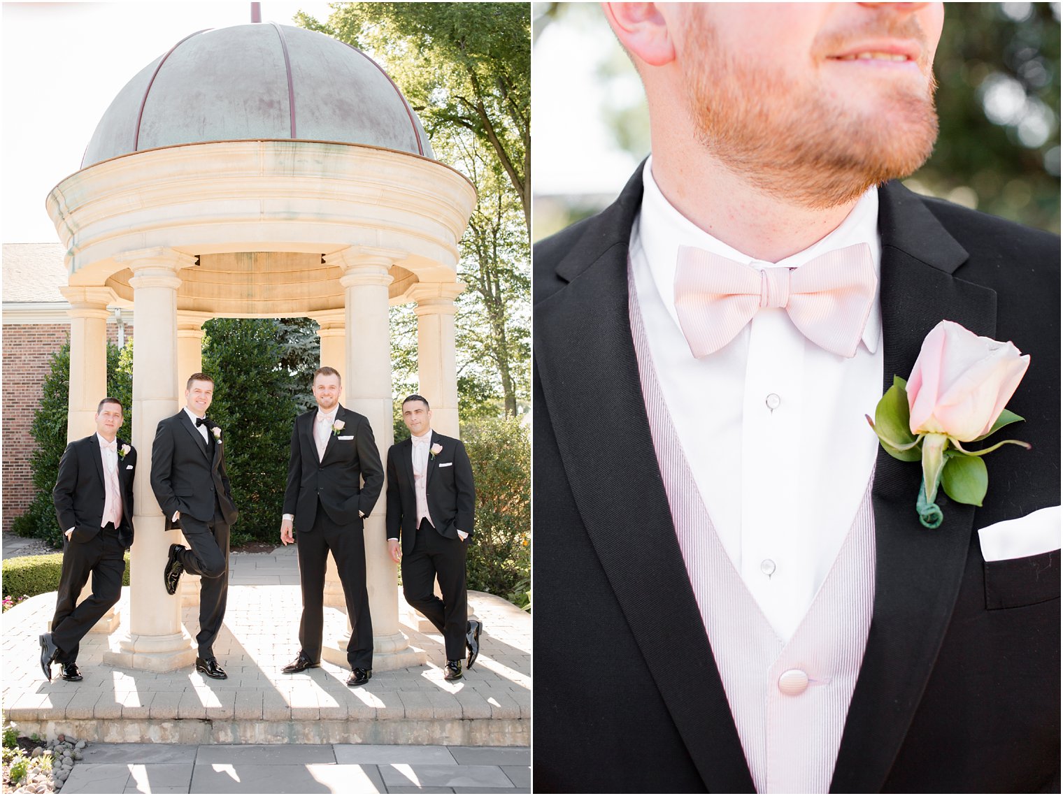 summer wedding at Rockleigh Country Club