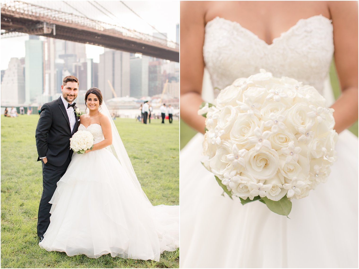 Wedding photos at DUMBO