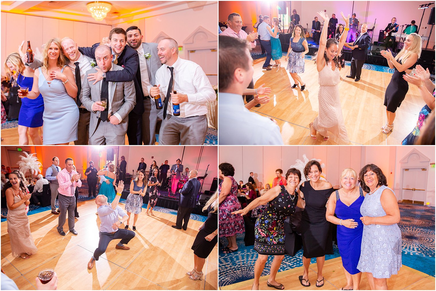 wedding reception dancing at Ocean Place Resort and Spa