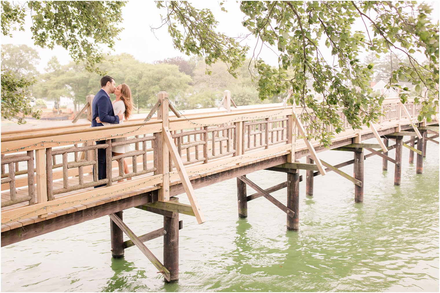 Spring Lake NJ Engagement session on bride by Idalia Photography