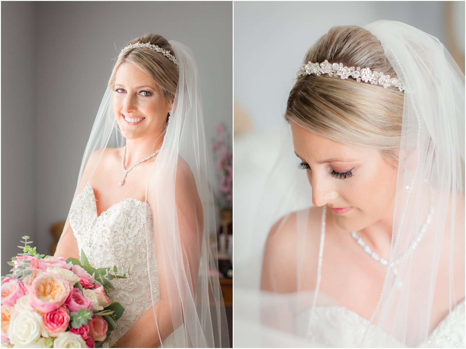 gorgeous bride in Sottero and Midgley Hearts for You wedding gown