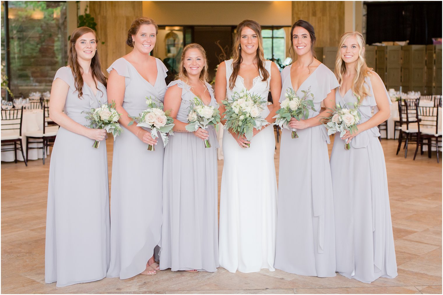 Jasna Polana wedding with Joanna August bridesmaid gowns