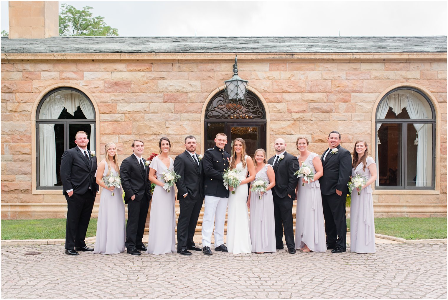 bridal party at Jasna Polana photographed by Idalia Photography associate photographer Jocelyn