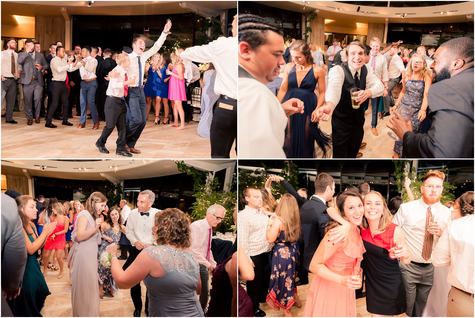 guests enjoying dancing at Jasna Polana wedding reception