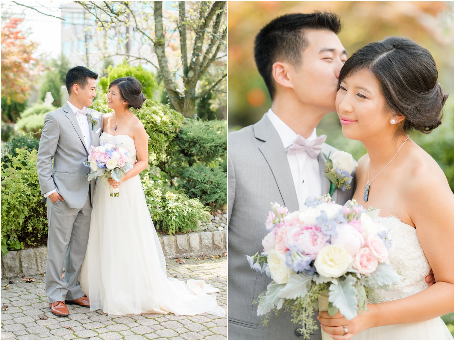 Classic garden wedding portraits by Idalia Photography associate photographer Jocelyn