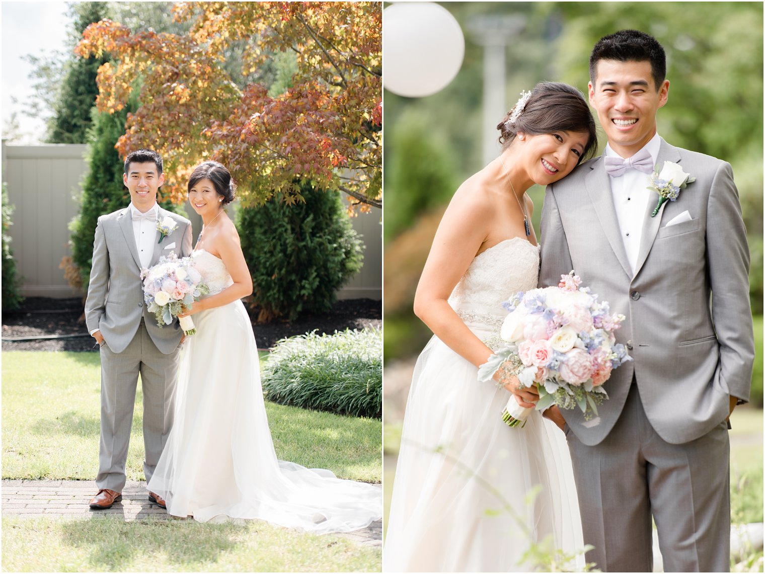 Summer wedding portraits at The Bethwood with bouquet by Secret Garden