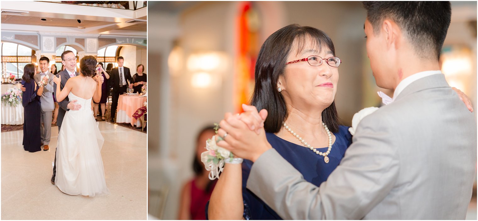 parent dances during reception at The Bethwood