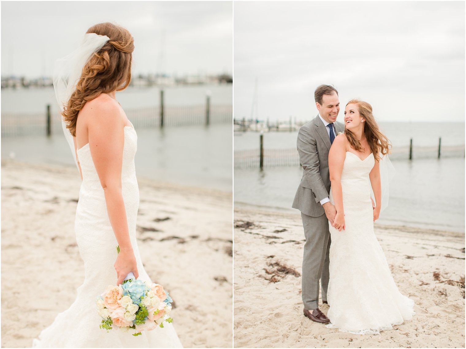 bridal portraits by LBI wedding photographer Idalia Photography