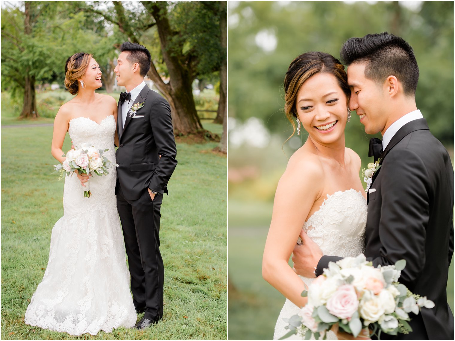 Elegant wedding portraits by Idalia Photography at Chauncey Hotel