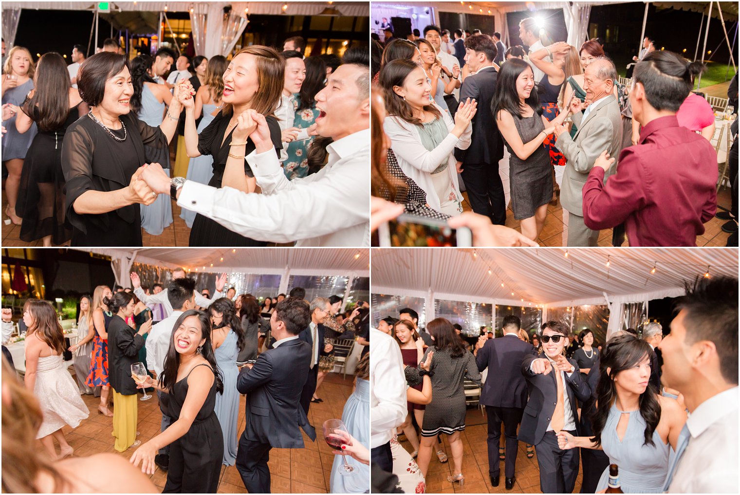 dancing at New Jersey wedding reception photographed by Idalia Photography